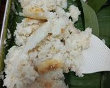 Foto langkah ke 6 dari resep Lontong Loyang (alas daun pisang).