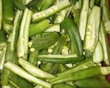 A picture of step 2 of Vegetable of bhindi.