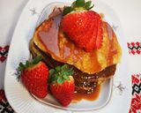 Pas rețetă Pancakes - clătite pufoase - cu nuttela și sirop de caramel 6 fotografie