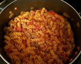 A picture of step 5 of Lasagna Soup.