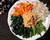 Foto langkah ke 6 dari resep Urap Sayur.