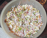 Foto del paso 3 de la receta: Ensalada de arroz tres delicias para estudiantes