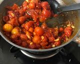 A picture of step 3 of Cherry tomato pickle.