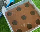 A picture of step 4 of Oreo & Chocolate Brownie 🍫🍫🍫.