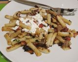 Baconos hagymás nudli recept fázis 6 fotója