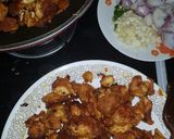 A picture of step 1 of Spicy Chicken.
