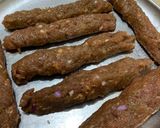 A picture of step 4 of Baked Seekh kabab with tomatoes.