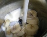 A picture of step 2 of Banana Milk Shake.