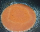 A picture of step 5 of Kungpao chicken with fried rice.