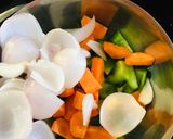 સ્ટર ફ્રાય વેજીટેબલ (Stir Fry Vegetable Recipe In Gujarati) રેસીપી સ્ટેપ1ફોટો