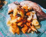 Foto del paso 8 de la receta: Pechito de cerdo al horno con vegetales