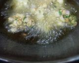 A picture of step 6 of Kurkuri cauliflower fritters.