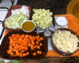 Foto del paso 1 de la receta: Crema de puerro y calabacín