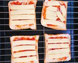 Hình bước làm 2 của món Pizza Bánh Mì Sandwich