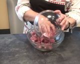 Foto del paso 1 de la receta Solomillo de cerdo con salsa agridulce