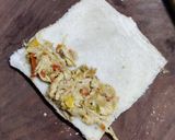 A picture of step 4 of Grilled Chicken Bread Rolls.
