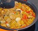 Foto del paso 4 de la receta Fideos a la cazuela con costillas y almejas