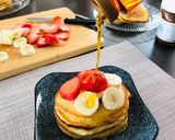 Foto langkah ke 5 dari resep Easy Fluffy Pancake 🥞.