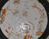 Une image de l'étape 5 de Curry crevettes lait de coco petits légumes et pâtes fraîches.