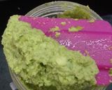 A picture of step 1 of Green Gram Modak.