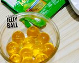 Foto langkah ke 2 dari resep Es creamy matcha jelly ball.