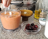 Foto del paso 8 de la receta: Gazpacho de Cerezas con Queso fresco de Cabra
