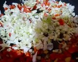 A picture of step 5 of Spicy hot and sour chicken soup.