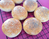 Foto del paso 6 de la receta: Pan de hamburguesa con yogur sin huevo