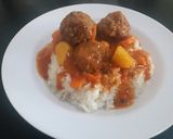 Foto del paso 5 de la receta: Arroz con albóndigas