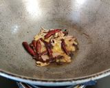 A picture of step 3 of Amaranth Leaves with Potato.