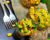 મકાઈ ની ભેળ (Corn Bhel Recipe In Gujarati) રેસીપી સ્ટેપ3ફોટો