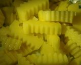 Hình bước làm 2 của món Bò lúc lắc + khoai tây chiên