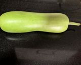A picture of step 1 of Quinoa and lauki (bottle gourd) khichdi.