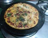 A picture of step 4 of Methi Stuffed Parantha.