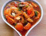 Gambar langkah 3 resipi 👩‍🍳Sea Food Tiga Rasa🦐🦑.
