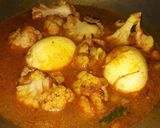 ফুলকপি ডিম কষা(Foolkopi dim kosa recipe in Bengali) রেসিপি ধাপ - 4 ছবি