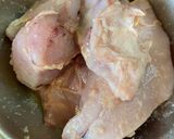 A picture of step 1 of Butter Chicken.
