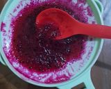 Foto langkah ke 1 dari resep Puding buah naga (SNACK MPASI 6+) #simple #3bahan #antigtm.