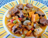 Foto del paso 6 de la receta: Guiso de vegetales y asado del día de ayer