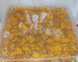 Foto langkah ke 8 dari resep Puding Lapis Mangga.