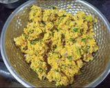 A picture of step 3 of Chana Dal Vada.