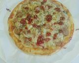 Foto langkah ke 4 dari resep Pizza mozarela.