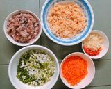 Hình bước làm 1 của món Bánh mì hấp