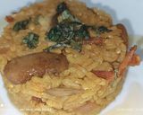 Foto del paso 6 de la receta Arroz frito con currys, setas y bacon