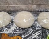 Foto del paso 8 de la receta: Pizza con todos los detalles, cantidades y esperas