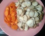 Foto langkah ke 1 dari resep Tumis Buncis + Jamur Merang.
