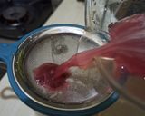 Foto langkah ke 3 dari resep Jus Bayam Merah Jeruk Medan.
