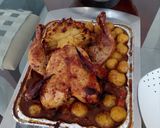 Foto del paso 5 de la receta: Pollo con Piña al horno