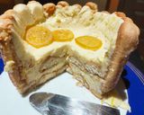 Une image de l'étape 20 de Charlotte au lemon curd sans lactose.