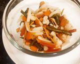 A picture of step 5 of Winter special mix vegetable Pickle.